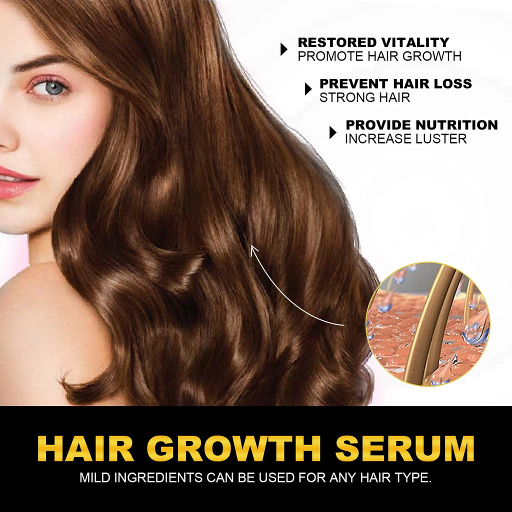 Hoegoa 30ml Castor Oil Hair Thickening Essential Oil Nourish