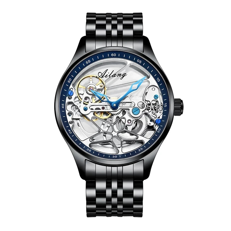 AILANG Fashion Skeleton Mechanical Watch Top Brand Luxury Men's Multi Shop24