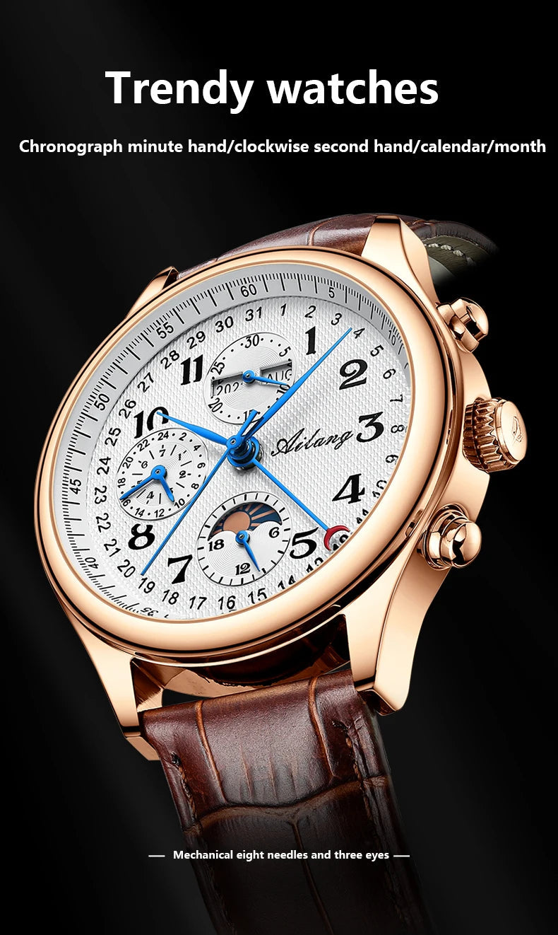 AILANG Men Automatic Mechanical Watches Multi Shop24