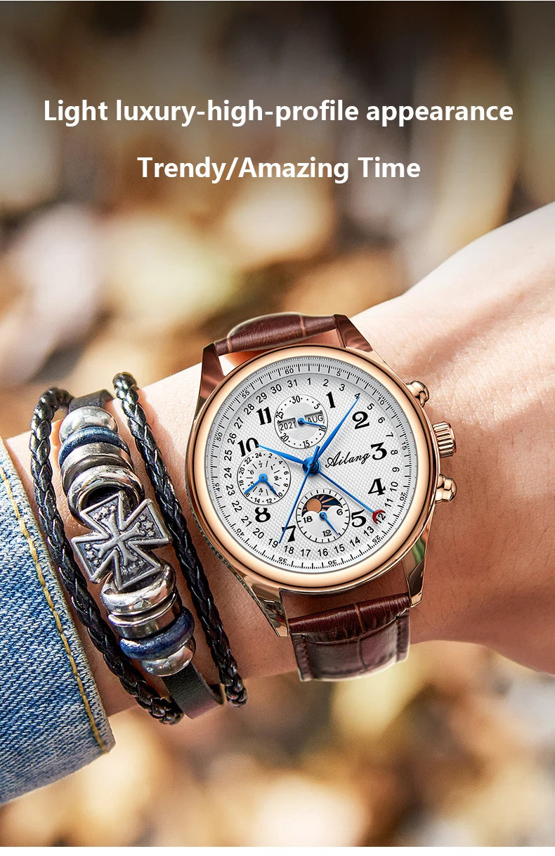 AILANG Men Automatic Mechanical Watches Multi Shop24