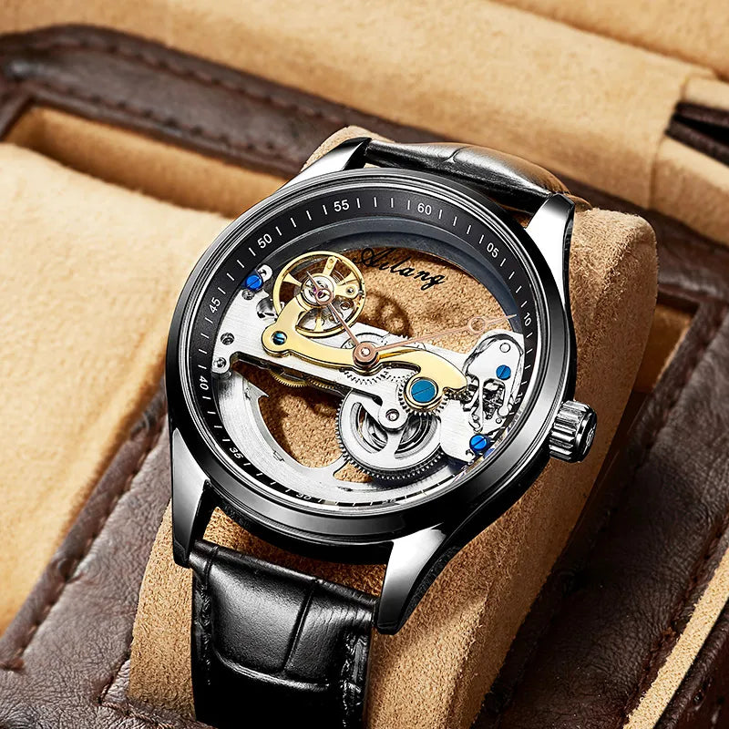 AILANG Skeleton Mechanical Mens Watches Top Brand Luxury Multi Shop24