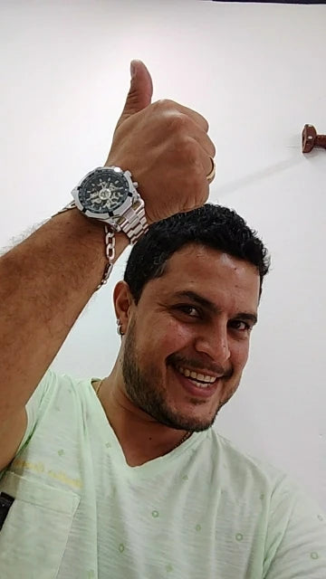 Forsining 2021 Stainless Steel Waterproof Mens Skeleton Watches Top Brand Multi Shop24