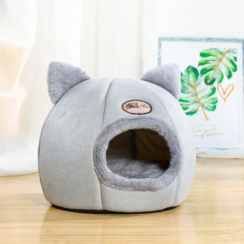 New Deep Sleep 2026 Comfort In Winter Cat Bed Iittle Mat Basket Small Dog House Products Pets Tent Cozy Cave Nest Indoor Cama Gato MultiShop24