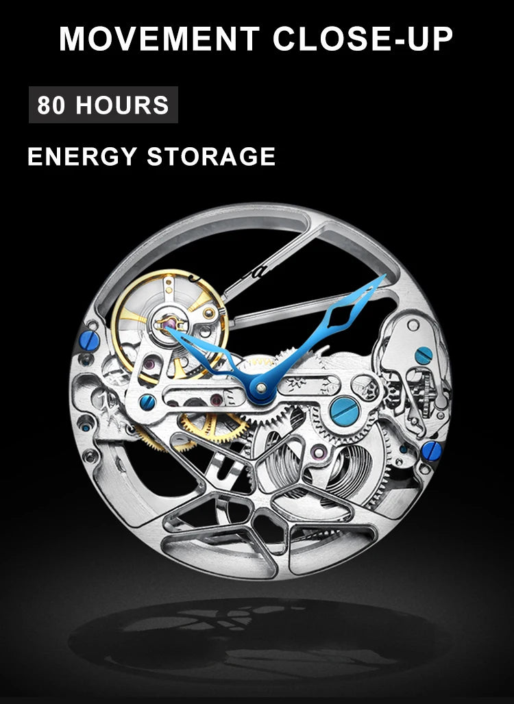 AILANG Skeleton Mechanical Mens Watches Top Brand Luxury Multi Shop24