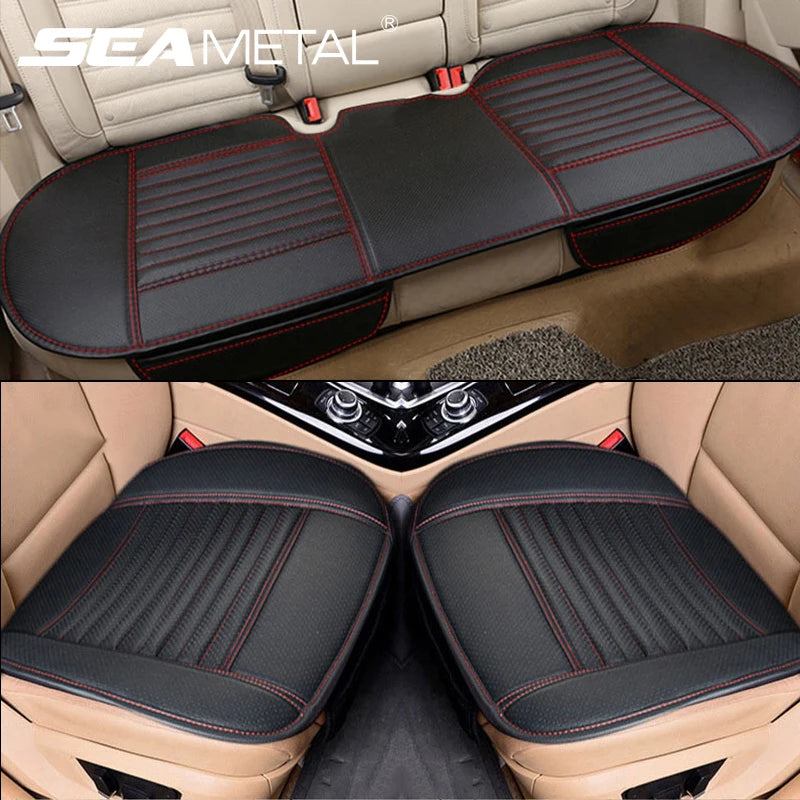SEAMETAL PU Leather Car Seat Cover Universal Vehicle Seat - Multi Shop24