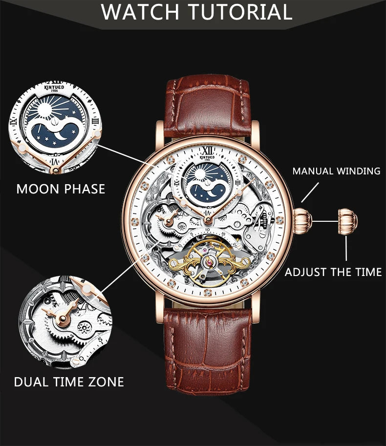 Reloj Hombre Watches Mens KINYUED Top Brand Luxury Multi Shop24