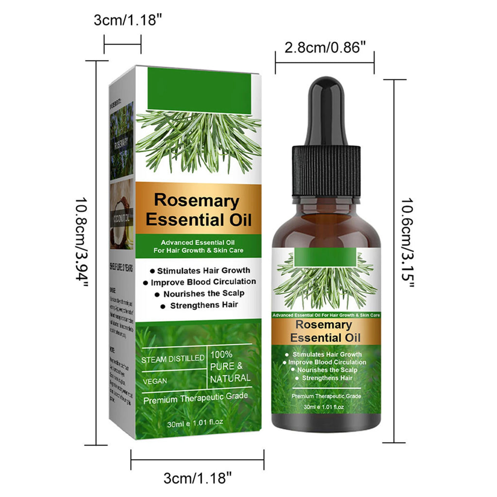 Rosemary Essentiall Oil Hair Growth Products Organic Hair Products Scalp Hair