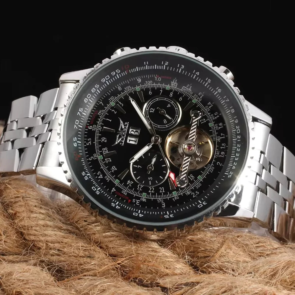 Jaragar 50MM Automatic Mechanical Watch for Men,Multifunctional, Multi Shop24