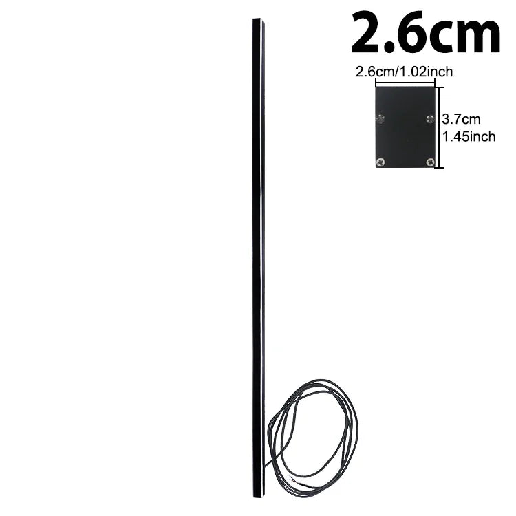 120CM/150CM LED Long Wall Lamp Waterproof RGB WS2812B APP Control Music Smart - Multi Shop24