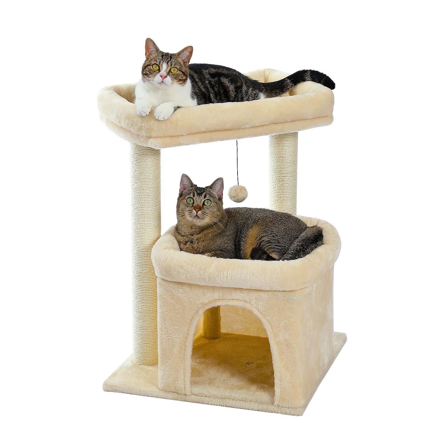 Cat Tree Tower for Indoor Cats with Private Cozy Cat Multi Shop24