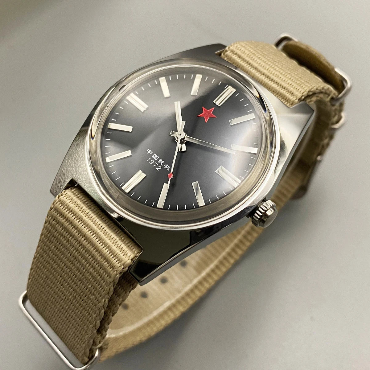 Red Stars 36MM Hand-Wind Mechanical Watch Multi Shop24