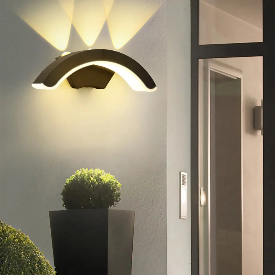 LED 10 Wall Lamp Sconce Balcony Garden Decoration Lighting Lamp AC110V 220V - Multi Shop24