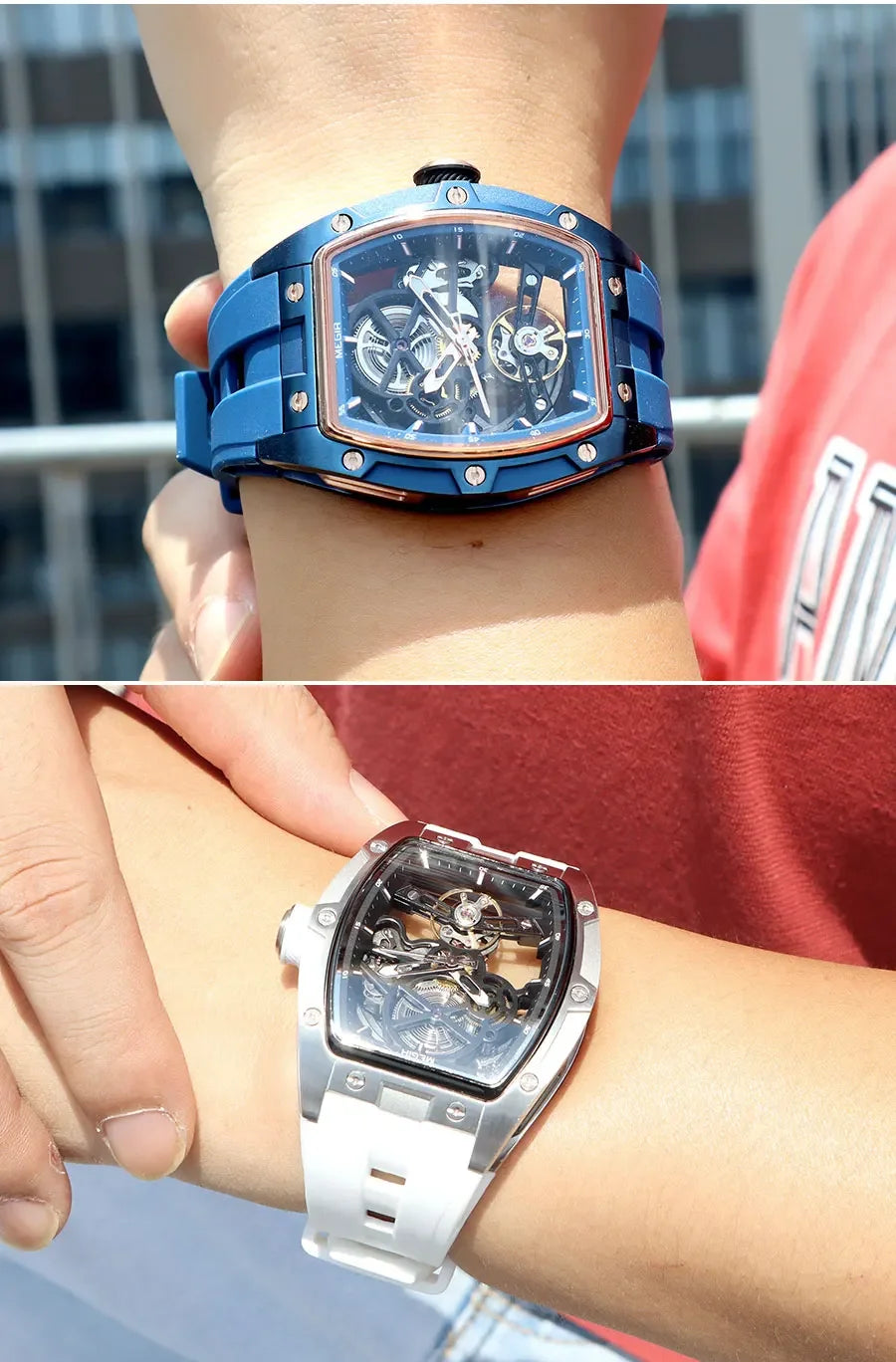 MEGIR Men's Automatic Mechanical Watch Multi Shop24