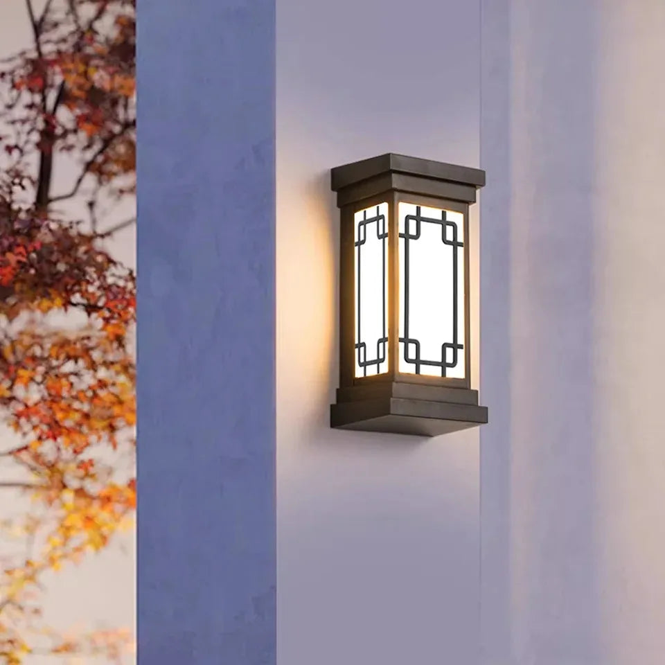 LED Wall Light Motion Sensor 16W AC85-265V Exterior Wall Lamp For Garden - Multi Shop24