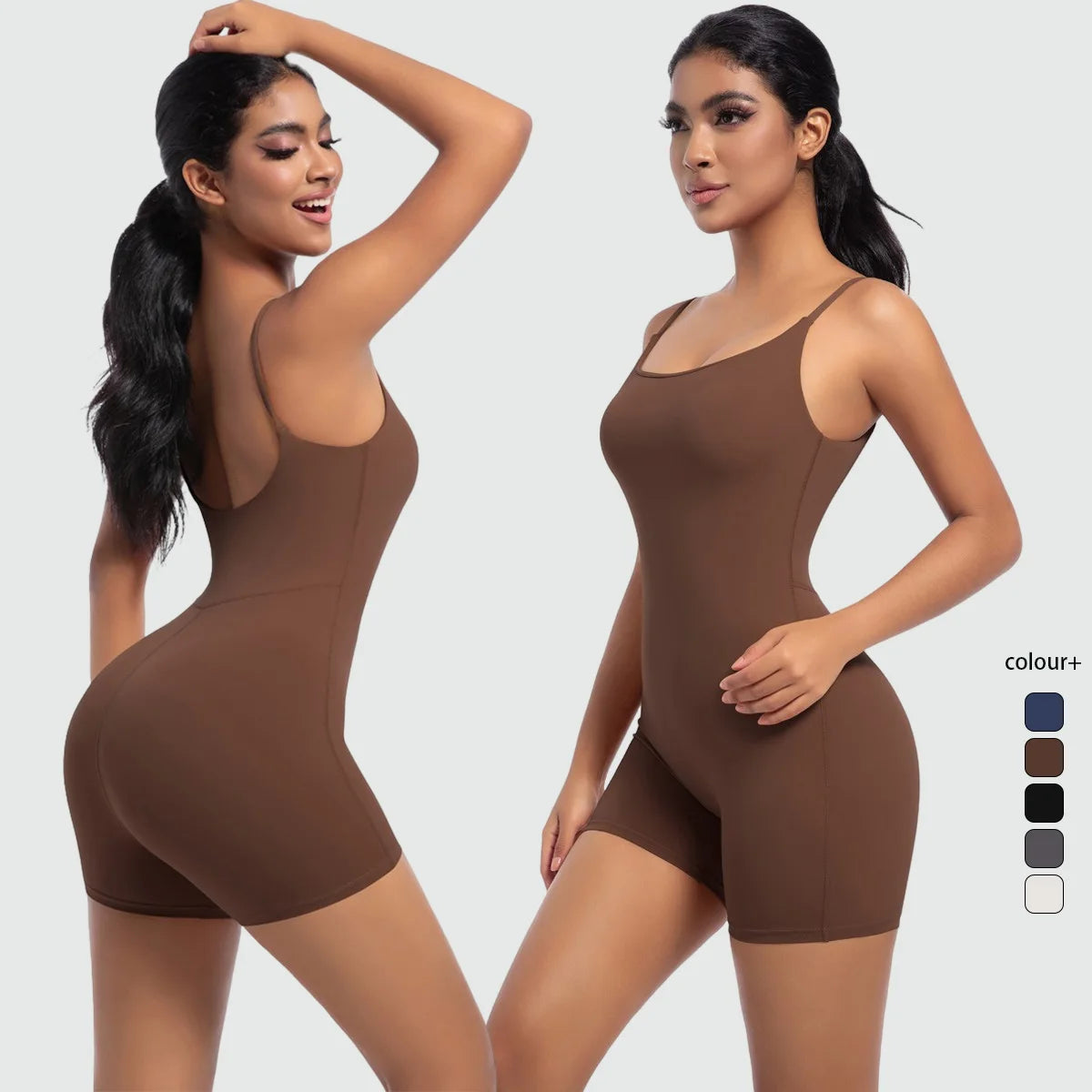 Women Bodysuits Women Strappy Romper Seamless Jumpsuit - Multi Shop24