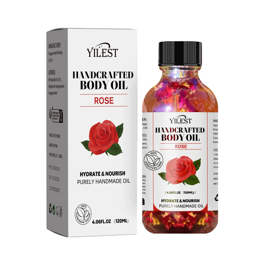 Stress Relief Vanilla Massage Oil - Deeply moisturizes, soothes muscles