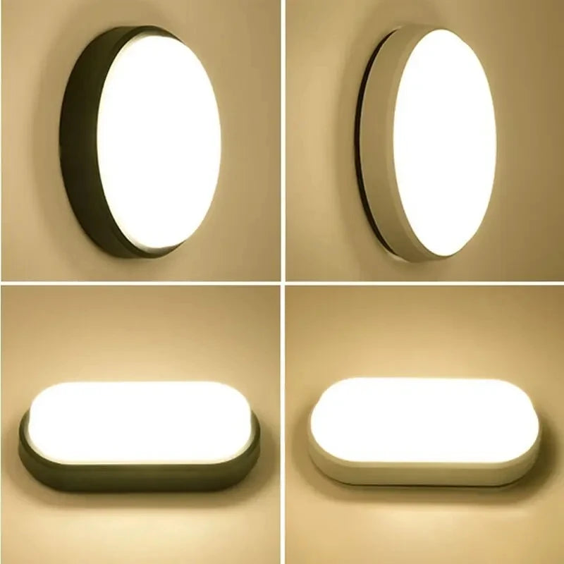 LED Moisture Proof Wall Lamp IP65 Waterproof Outdoor Indoor Modern Lamp for Home Bathroom - Multi Shop24