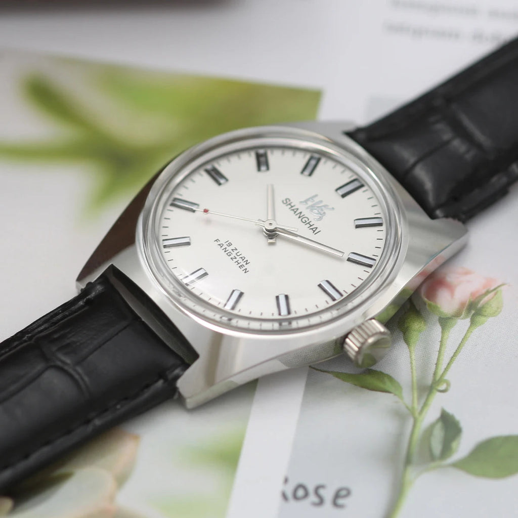 Shanghai Watches Sterile Dial Bauhaus Design 36mm Men's Multi Shop24