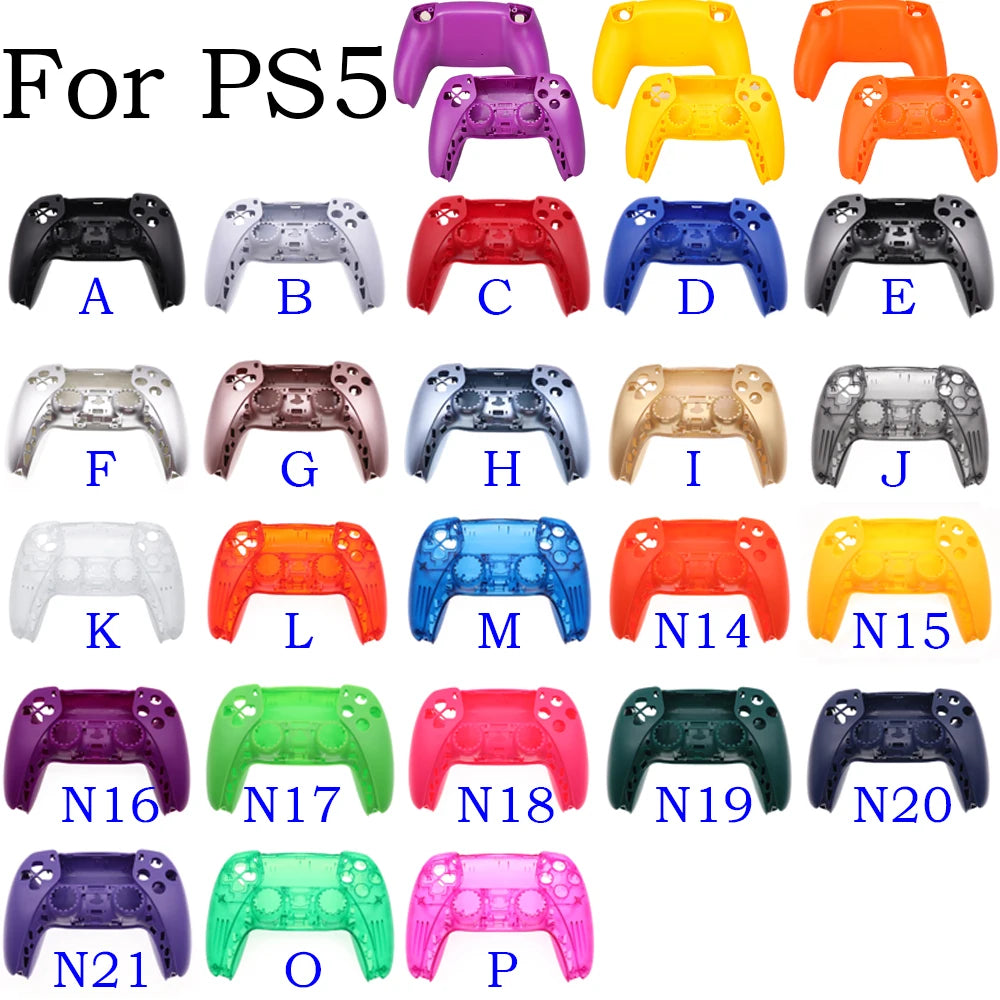 Controller Housing Shell Case Front and Back Cover for Dualsense5 Controllers Multi Shop24