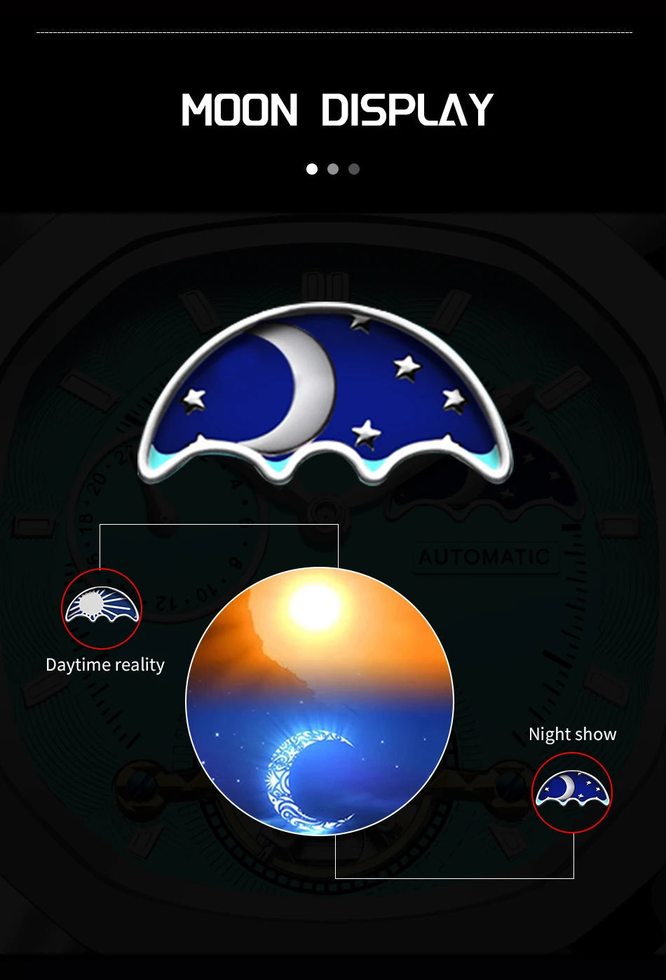 LIGE 2024 Automatic Mens Watch Fashion Stainless Steel Luxury Watches Men Multi Shop24