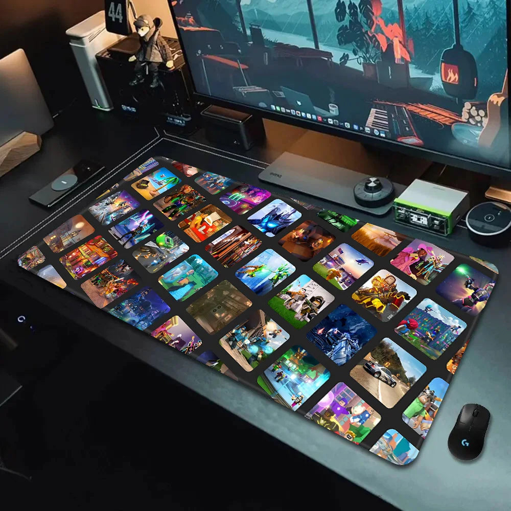 Gamers Locking Edge Non-slip Mouse Pad XXL90x40cm Multi Shop24