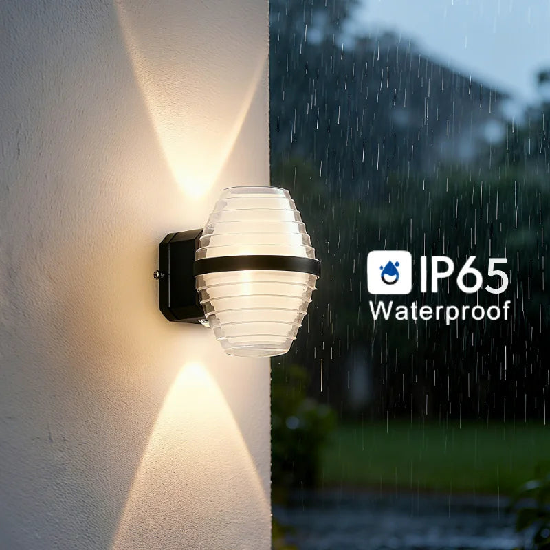 LED Outdoor Wall Light IP65 Waterproof Aluminum Surface Mounted Modern - Multi Shop24
