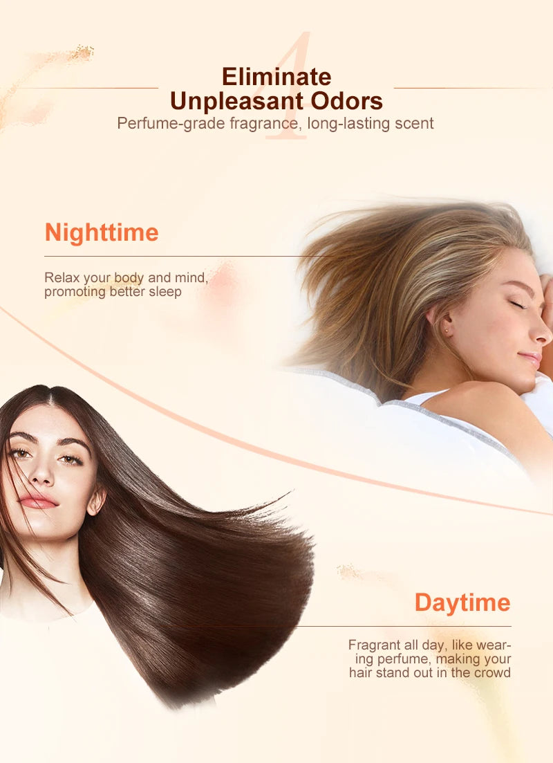 PURC Magic Instant Smooth Hair Serum Nourishing Repair Damaged Leave-In Hair Oil