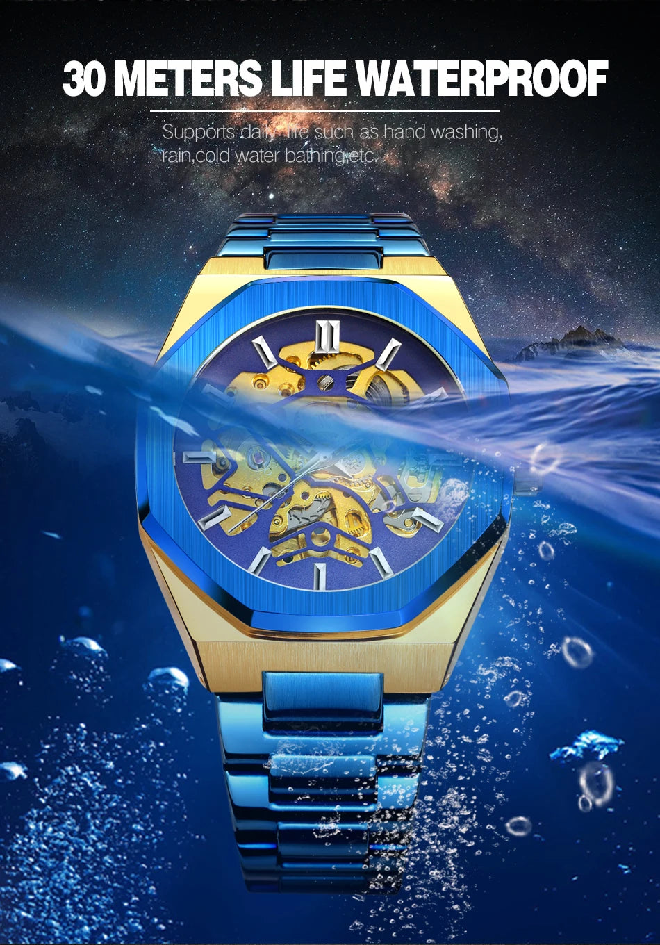 FORSINING 344D Top Brand Luxury Skeleton Automatic Mechanical Men's Multi Shop24