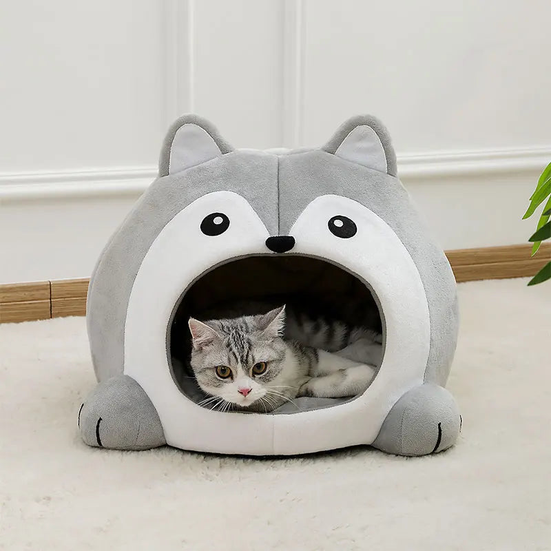 Very Soft Cat Bed Pet Basket Cat House Sofa Small Dog Lounger Cushion Kittens Cave Puppy Mat House Tent Bed Supplies For Cats MultiShop24