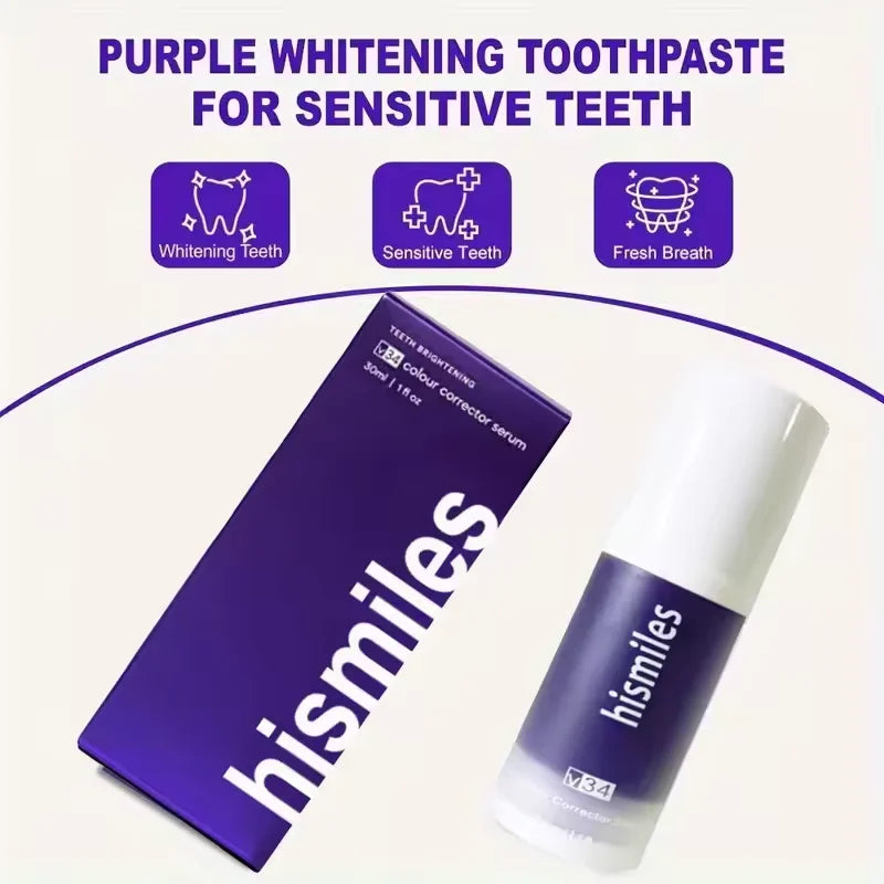 Purple Whitening Toothpaste  30ml - Multi Shop24