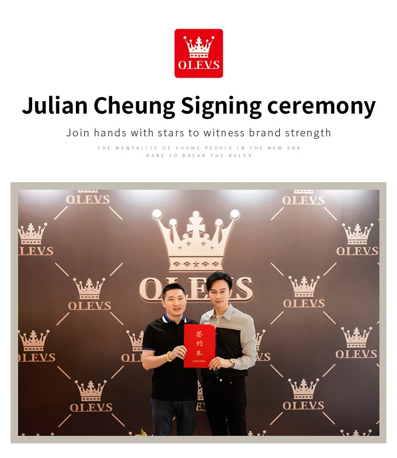 OLEVS 6638 TOP Brand Automatic Mechanical Watch for Men Multi-function Multi Shop24