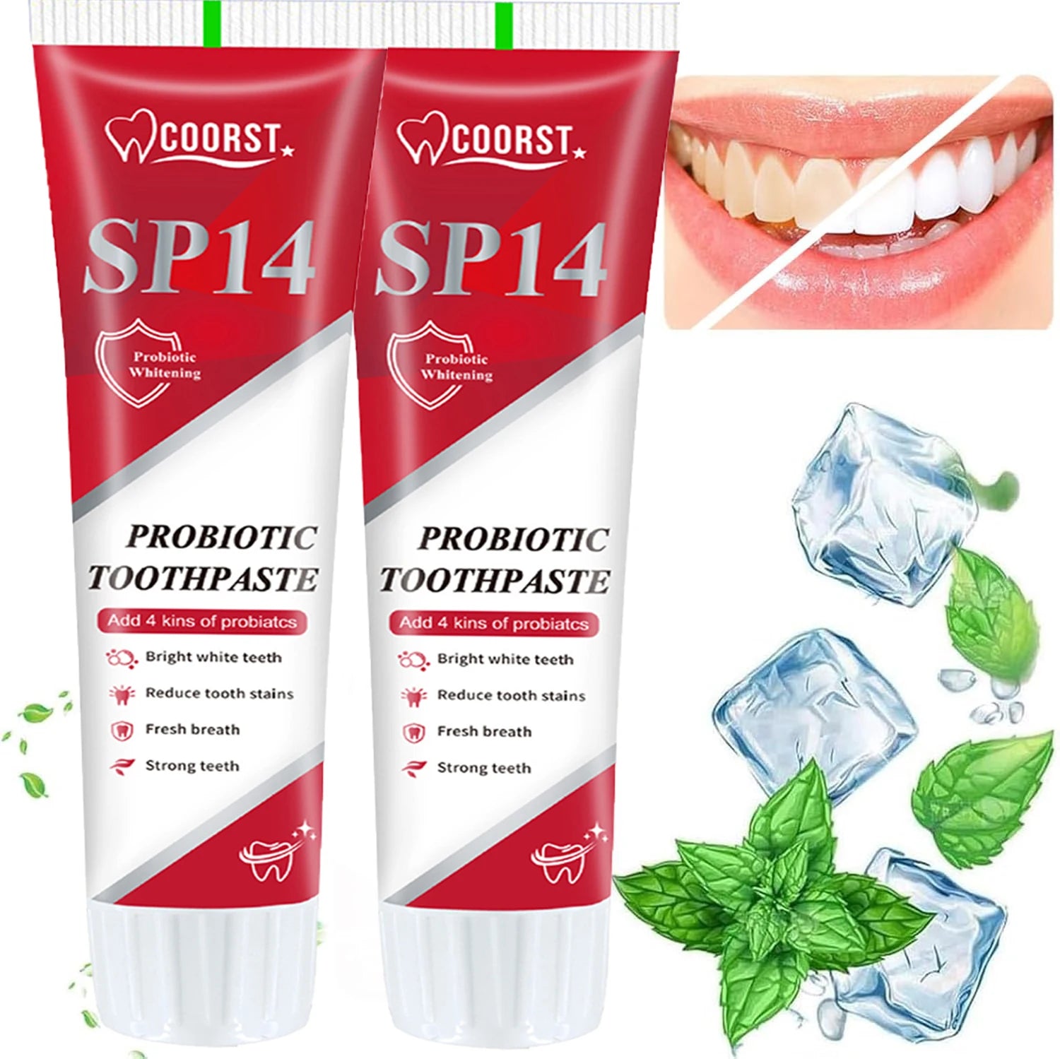 SP14 Ultra Whitening Brightening Toothpaste 1/2/3Pcs - Multi Shop24