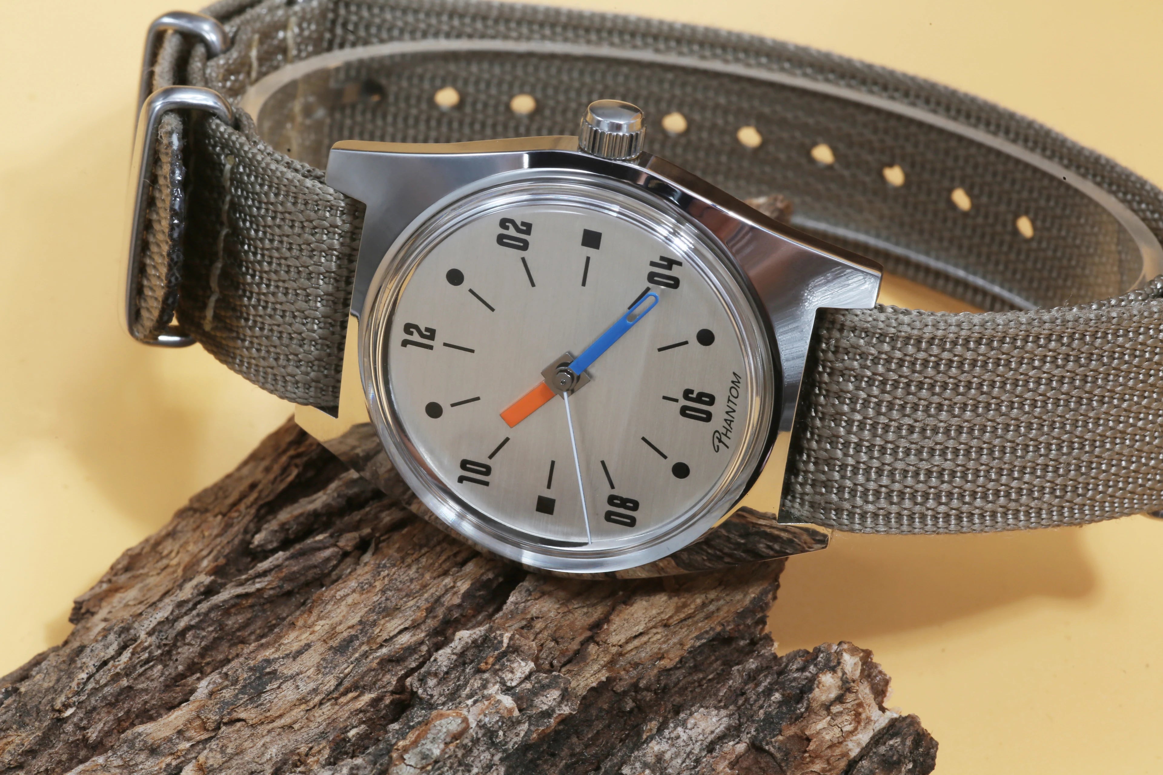 7120 Hand-Wind Mechanical Watch Men 36mm Multi Shop24