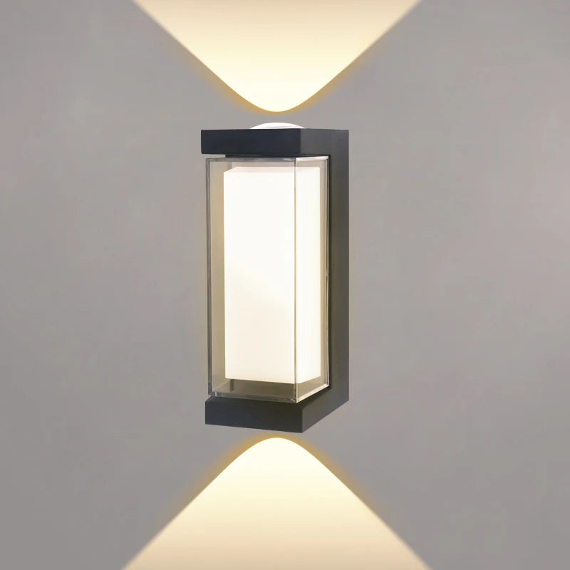 Modern LED waterproof Up Down wall lamp outdoor and indoor wall light - Multi Shop24