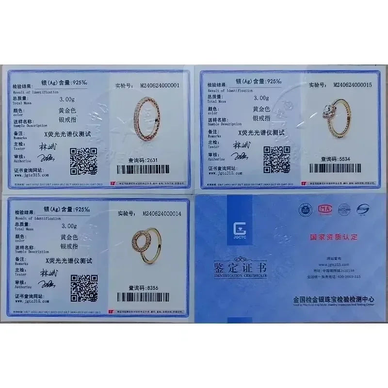 gold  jewelry gift Hot selling 925 sterling silver exquisite - Multi Shop24