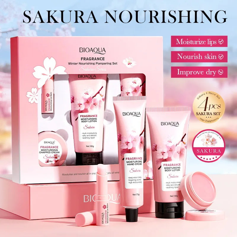 Sakura Winter Luxury Care Set - Intensely Hydrating