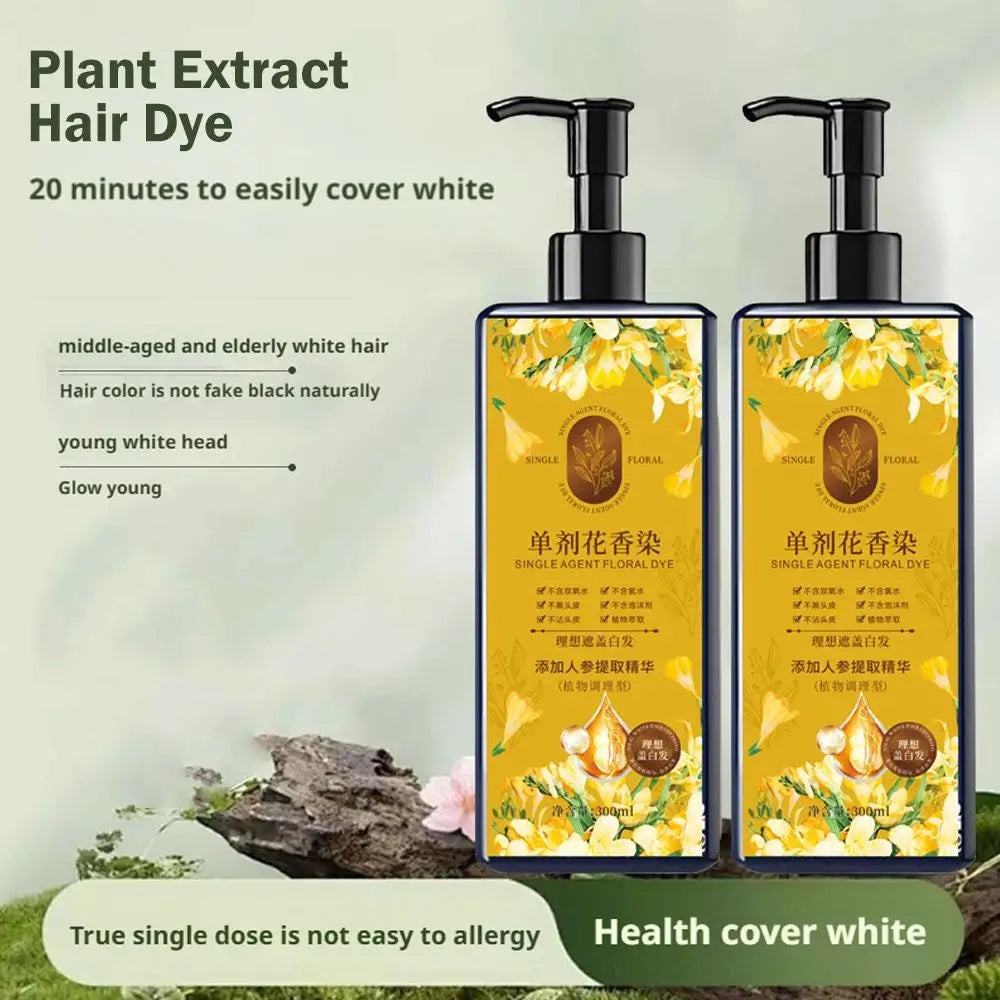 Long Lasting Natural Hair Dye Shampoo