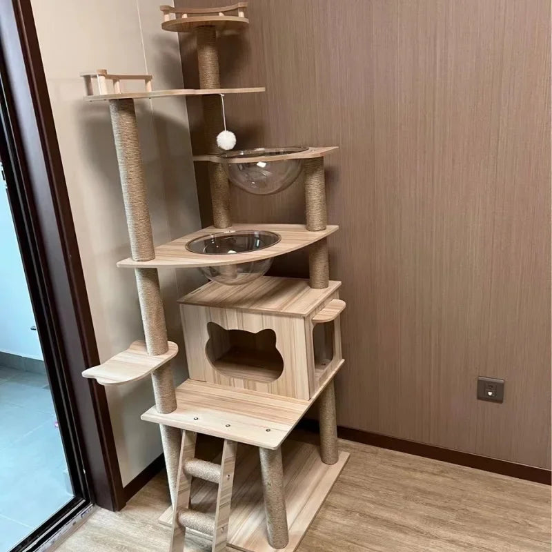 Cat Tree Sisal Rope Cat Tower Cat Scrapers Scratching Post for Cats Toys Multi Shop24