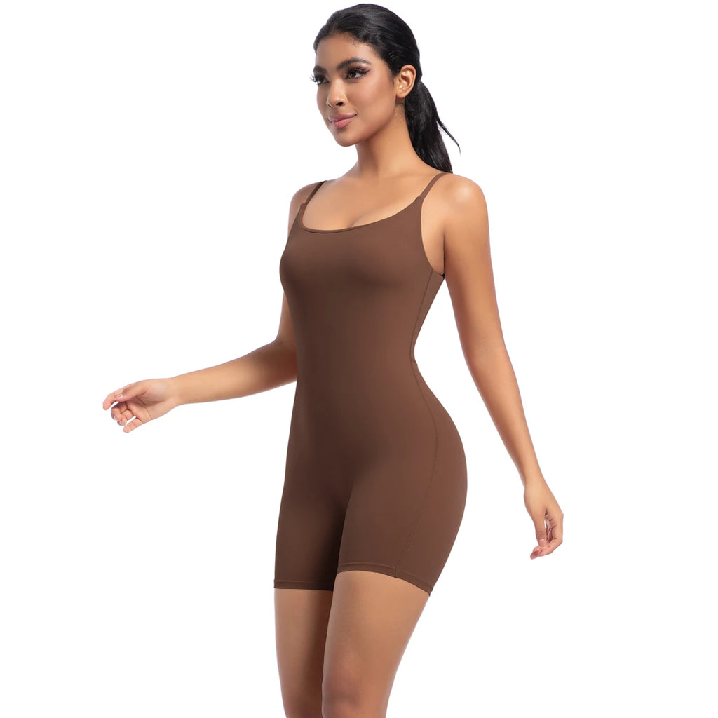 Women Bodysuits Women Strappy Romper Seamless Jumpsuit - Multi Shop24