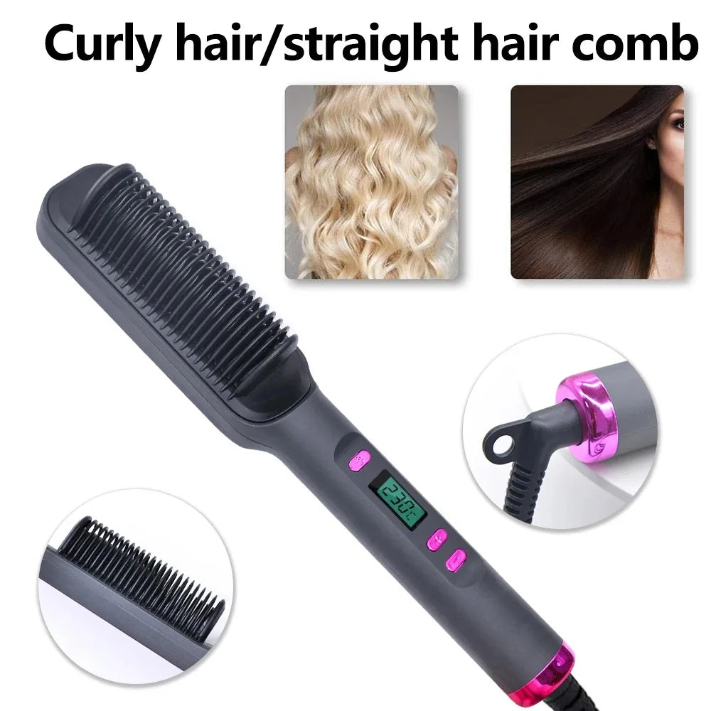 Electric Hot Comb Multifunctional Straight Hair