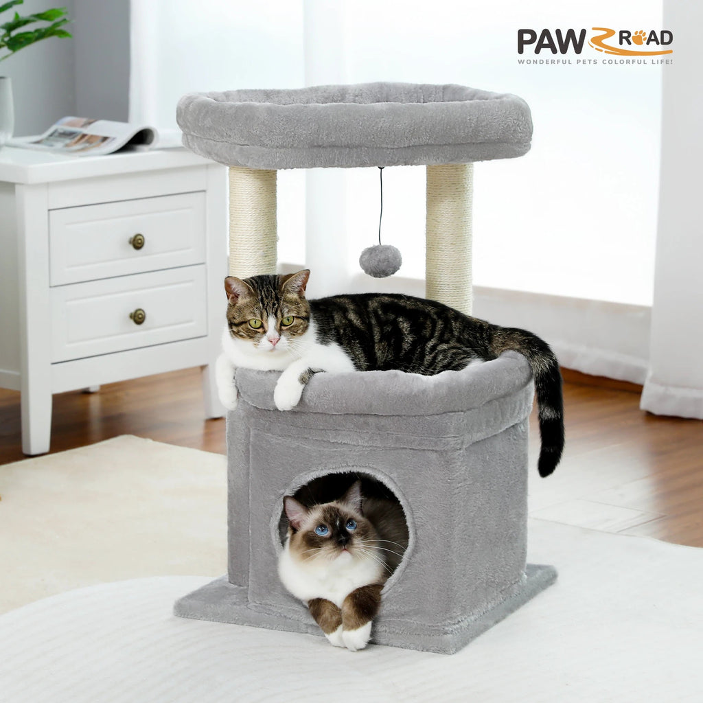 Cat Tree Tower for Indoor Cats with Private Cozy Cat Multi Shop24