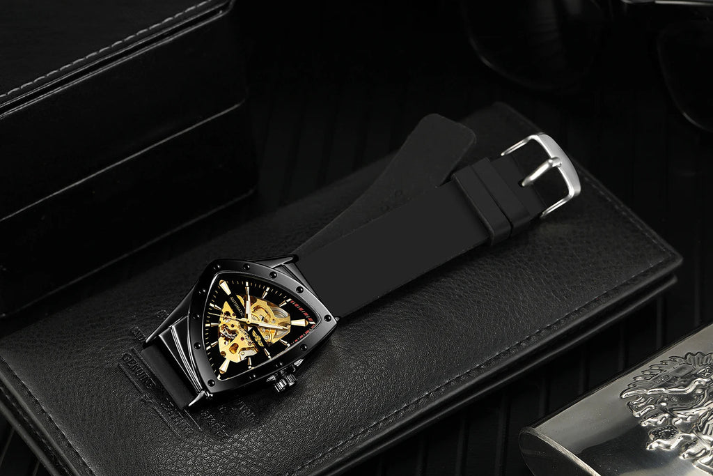 Winner Military Triangle Steel Skeleton Automatic Multi Shop24