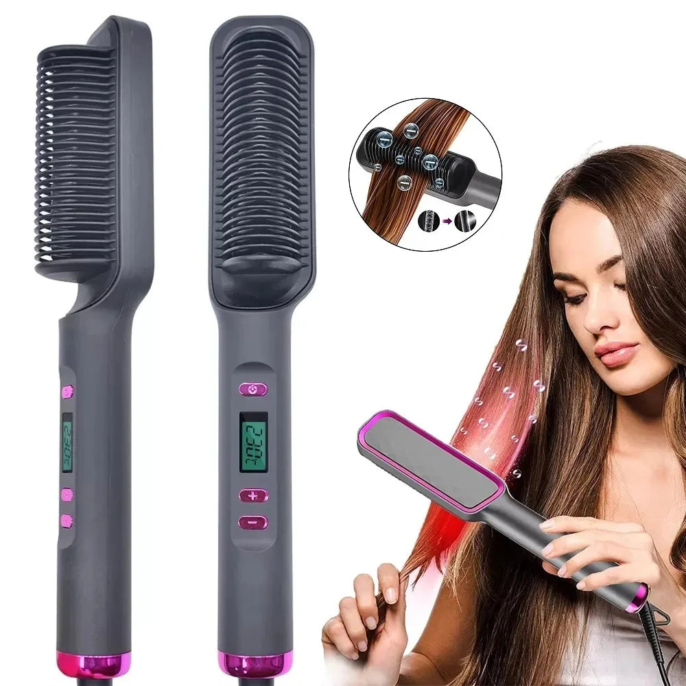 Electric Hot Comb Multifunctional Straight Hair