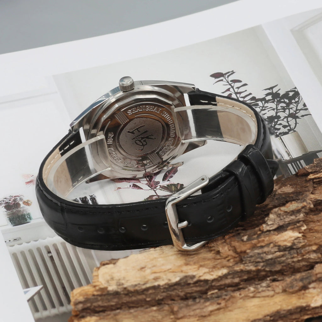 Shanghai 36MM Hand-Wind Mechanical Watch 7120 Waterproof Bauhaus Multi Shop24