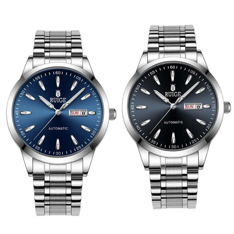 RUIGE Weekly Calendar Men's Fully Automatic Mechanical Watch Multi Shop24