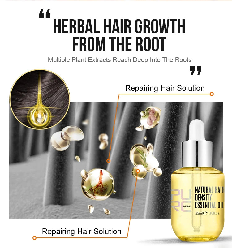 Hair Growth Oil Fast Hair Loss Treatment Smoothing Repair Damaged Hair