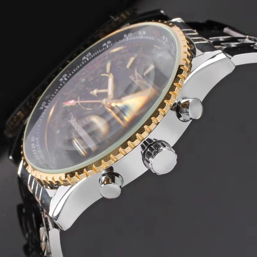 Jaragar 50MM Automatic Mechanical Watch for Men,Multifunctional, Multi Shop24