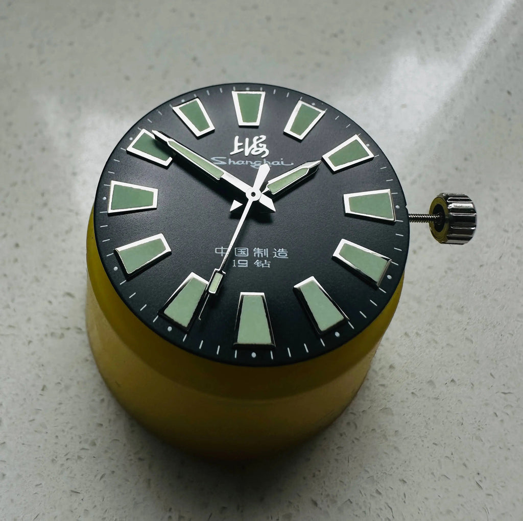 Shanghai 36MM Hand-Wind Mechanical Watch 7120 Waterproof Bauhaus Multi Shop24