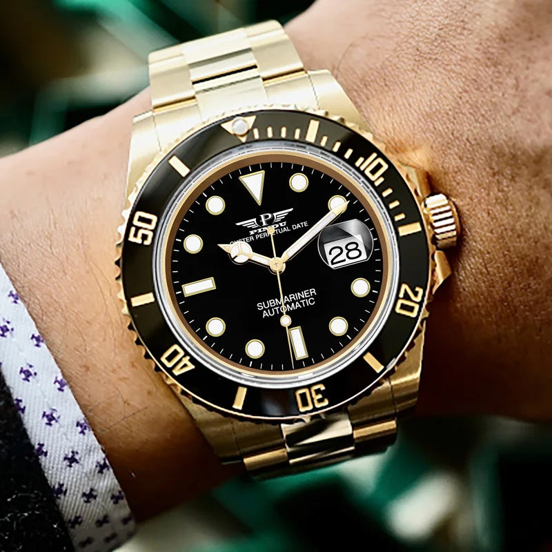 Reloj Hombre PINDU DESIGN Water Ghost Men Mechanical Wristwatch 40MM Luxury Multi Shop24