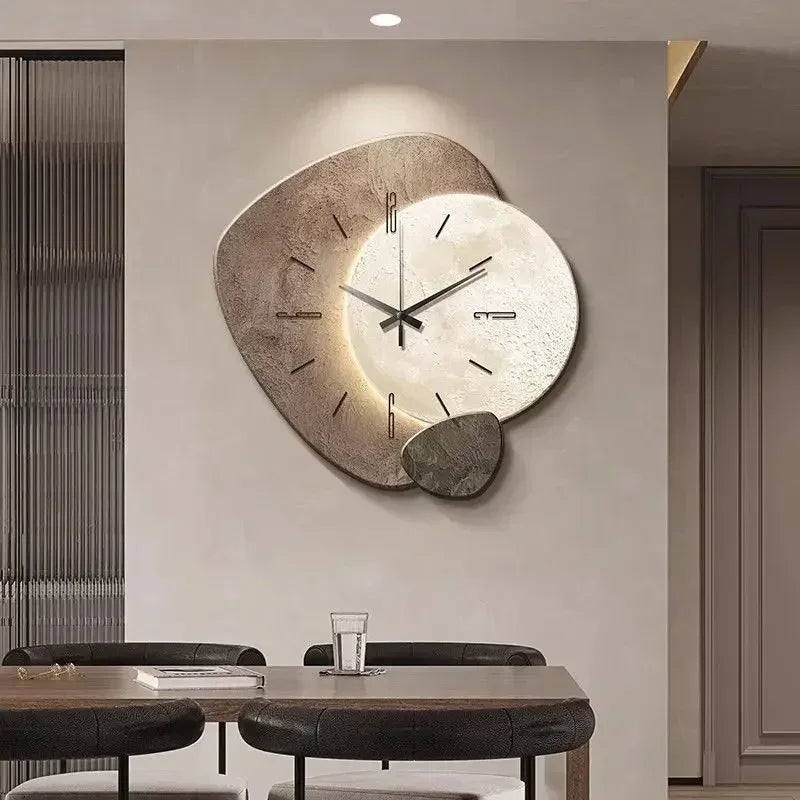 European Premium Wall Lamp Clocks Office Aesthetic Christmas Wall Clock - Multi Shop24